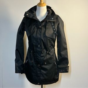 Yoki Black Hooded Jacket